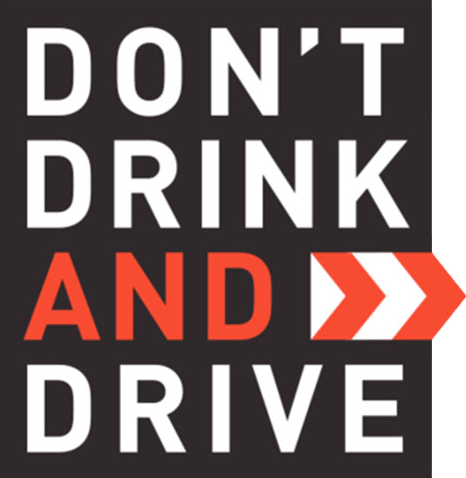 Don't drink and drive Logo
